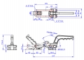 Latch Toggle Clamps Horizontal Versions